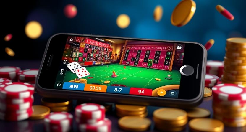 Full-featured casino and betting in 6YBET app